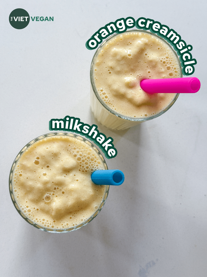 Vegan Orange Cream Milkshake – The Viet Vegan Vegan Orange Cream Milkshake – The Viet Vegan
